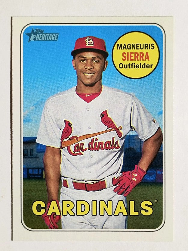 2018 Topps Heritage #378 Magneuris Sierra