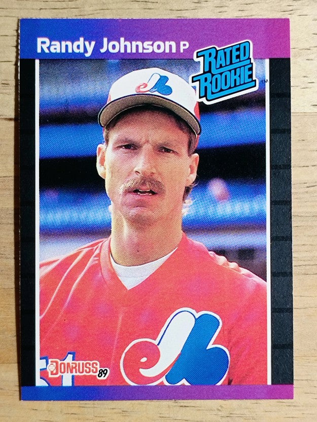 1989 Donruss #42 Randy Johnson RC RR