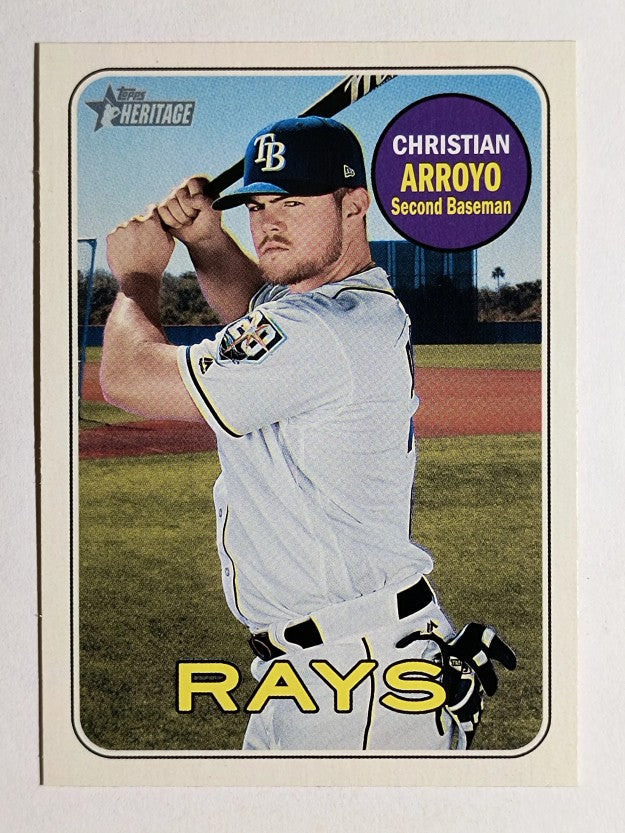 2018 Topps Heritage #613 Christian Arroyo