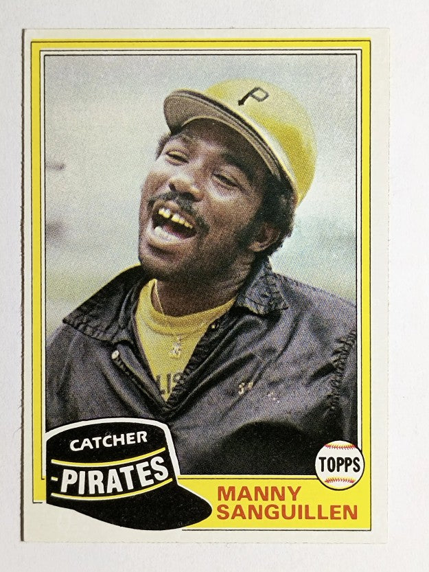 1981 Topps #226 Manny Sanguillen DP