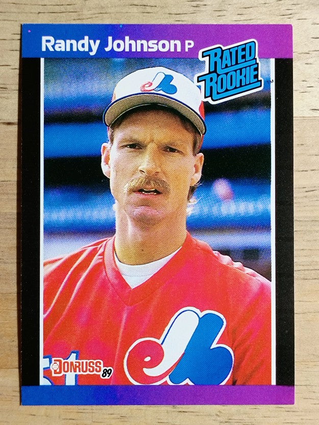 1989 Donruss #42 Randy Johnson RC RR