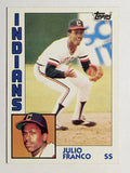 1984 Topps #48 Julio Franco