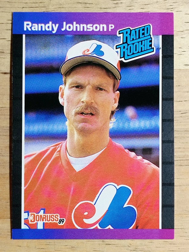 1989 Donruss #42 Randy Johnson RC RR