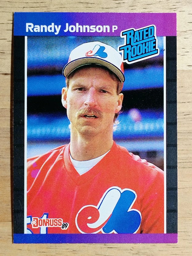 1989 Donruss #42 Randy Johnson RC RR