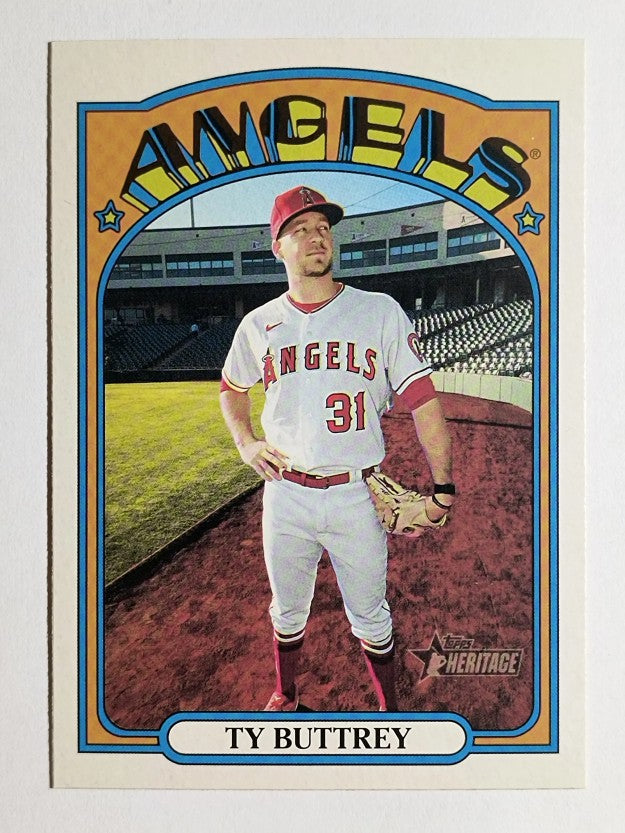 2021 Topps Heritage #4 Ty Buttrey