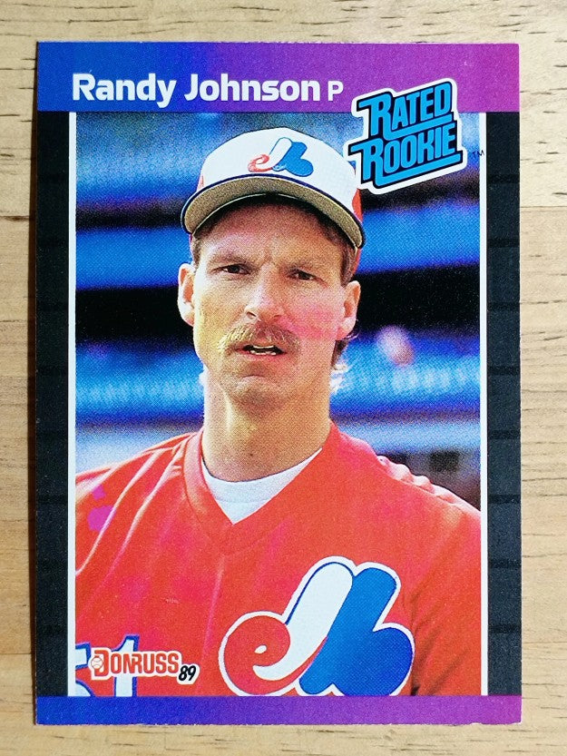 1989 Donruss #42 Randy Johnson RC RR