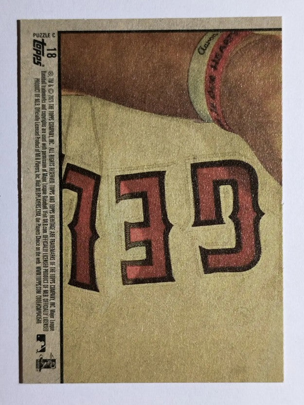 2021 Topps Heritage #18 Yadier Molina IA