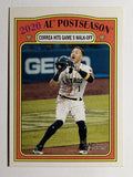 2021 Topps Heritage #23 Carlos Correa PO HL
