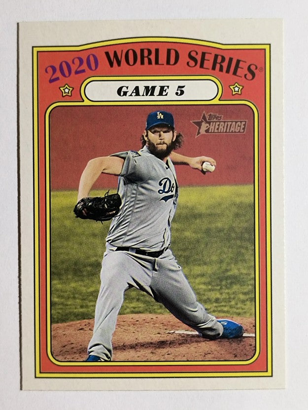 2021 Topps Heritage #29 Game 5 WS HL