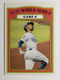 2021 Topps Heritage #30 Game 6 WS HL