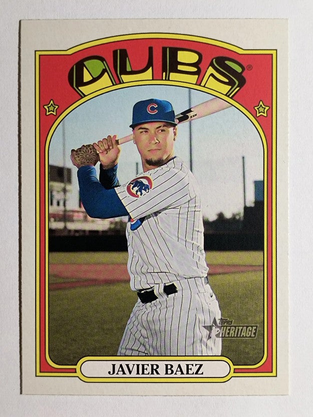 2021 Topps Heritage #51 Javier Baez