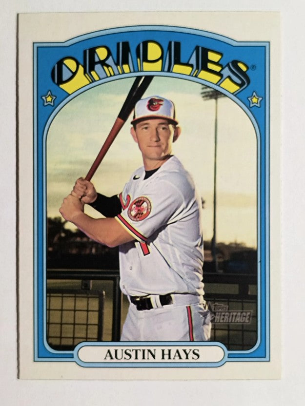 2021 Topps Heritage #53 Austin Hays