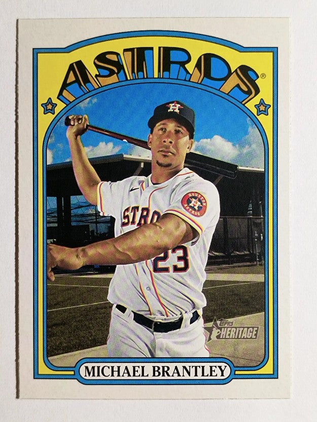 2021 Topps Heritage #54 Michael Brantley