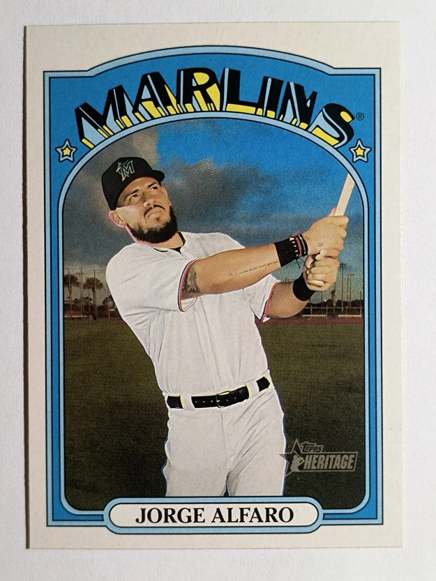 2021 Topps Heritage #57 Jorge Alfaro