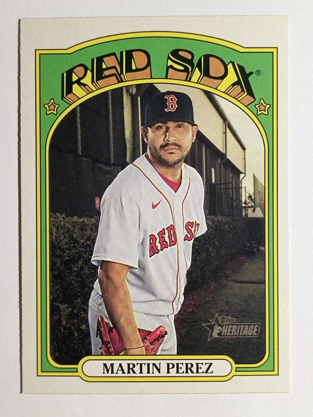 2021 Topps Heritage #62 Martin Perez