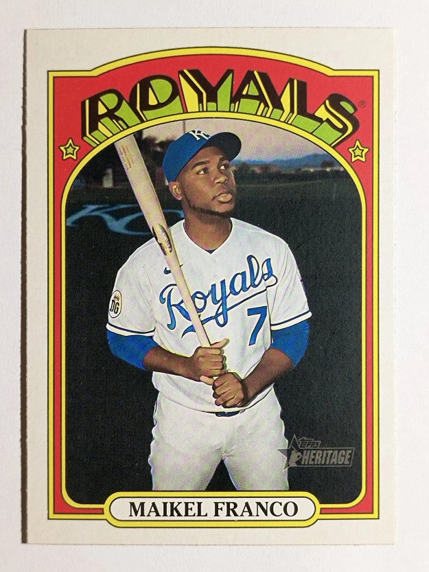 2021 Topps Heritage #63 Maikel Franco