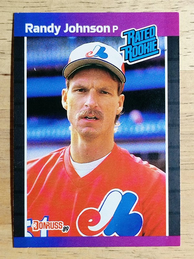 1989 Donruss #42 Randy Johnson RC RR