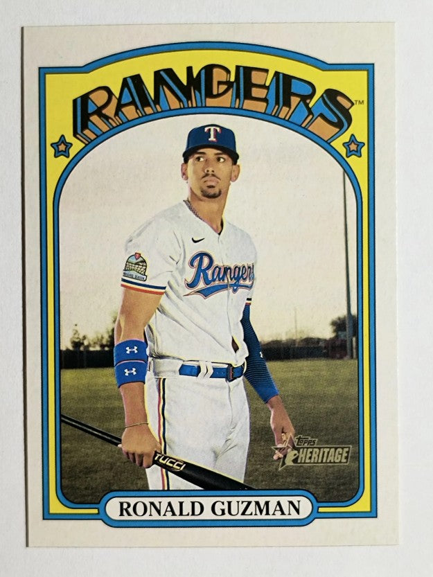 2021 Topps Heritage #73 Ronald Guzman