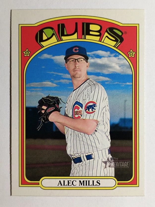 2021 Topps Heritage #76 Alec Mills