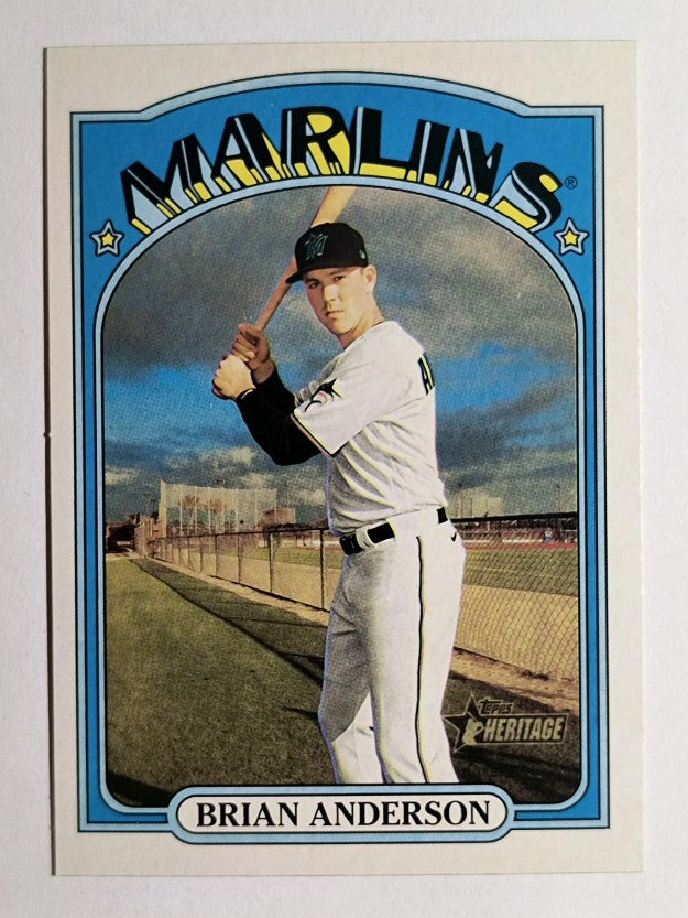 2021 Topps Heritage #78 Brian Anderson