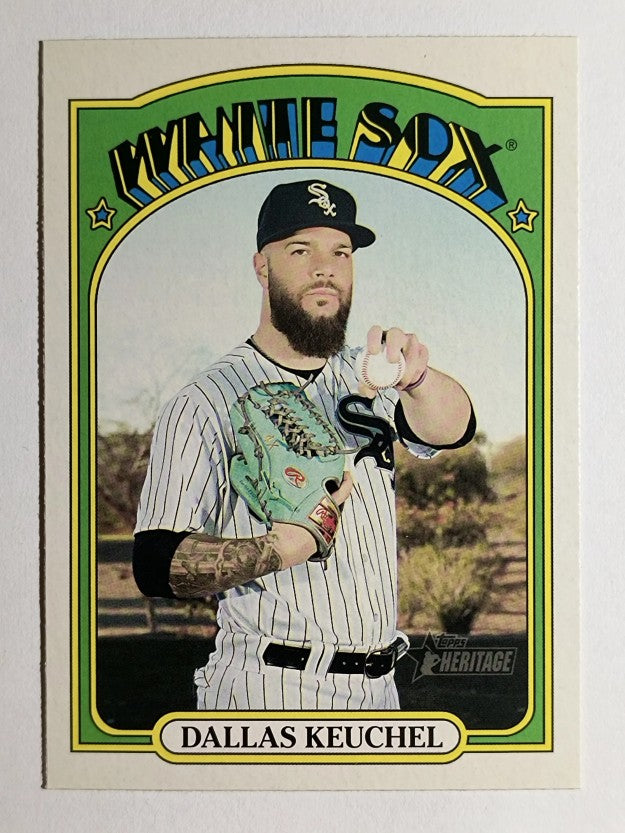 2021 Topps Heritage #80 Dallas Keuchel