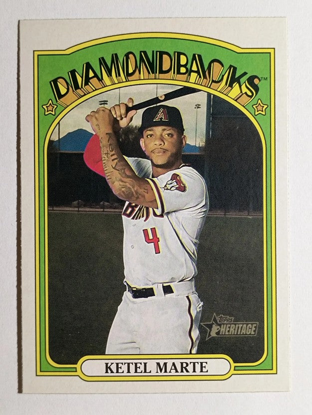 2021 Topps Heritage #83 Ketel Marte