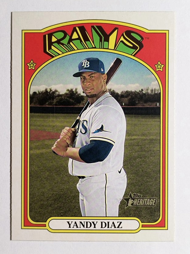 2021 Topps Heritage #84 Yandy Diaz