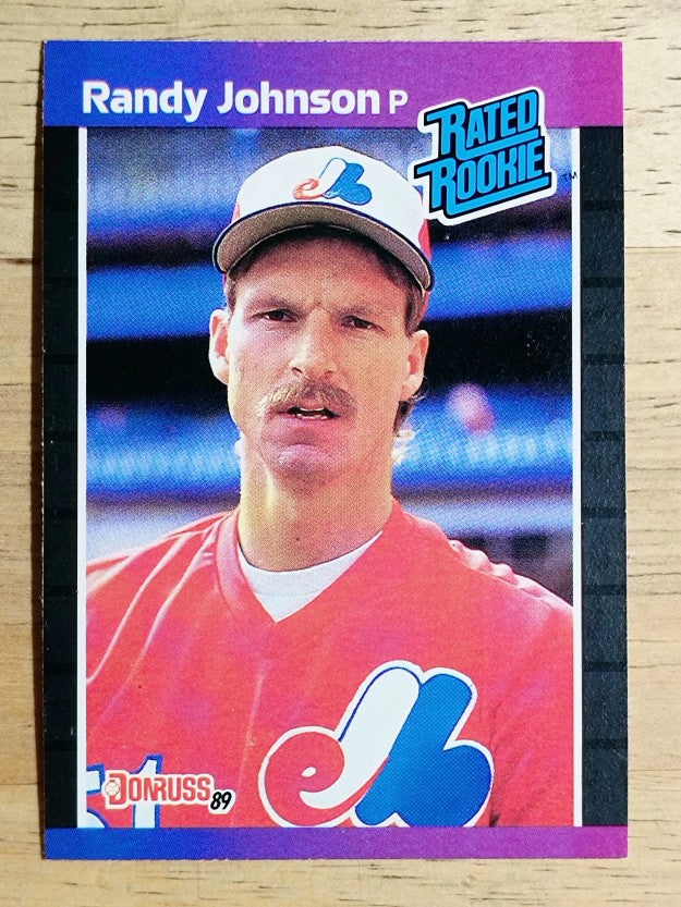 1989 Donruss #42 Randy Johnson RC RR
