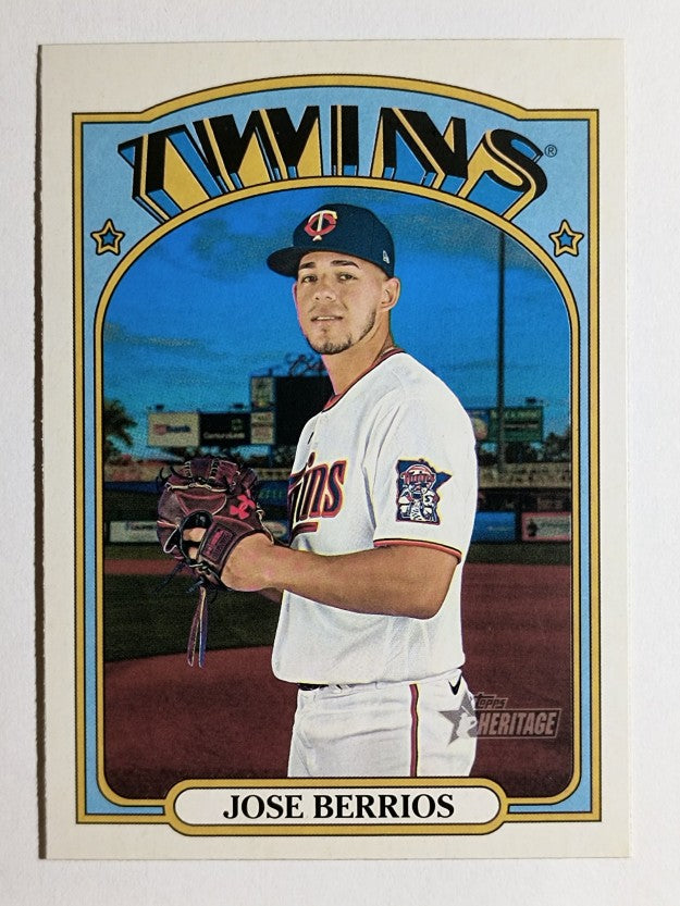 2021 Topps Heritage #113 Jose Berrios