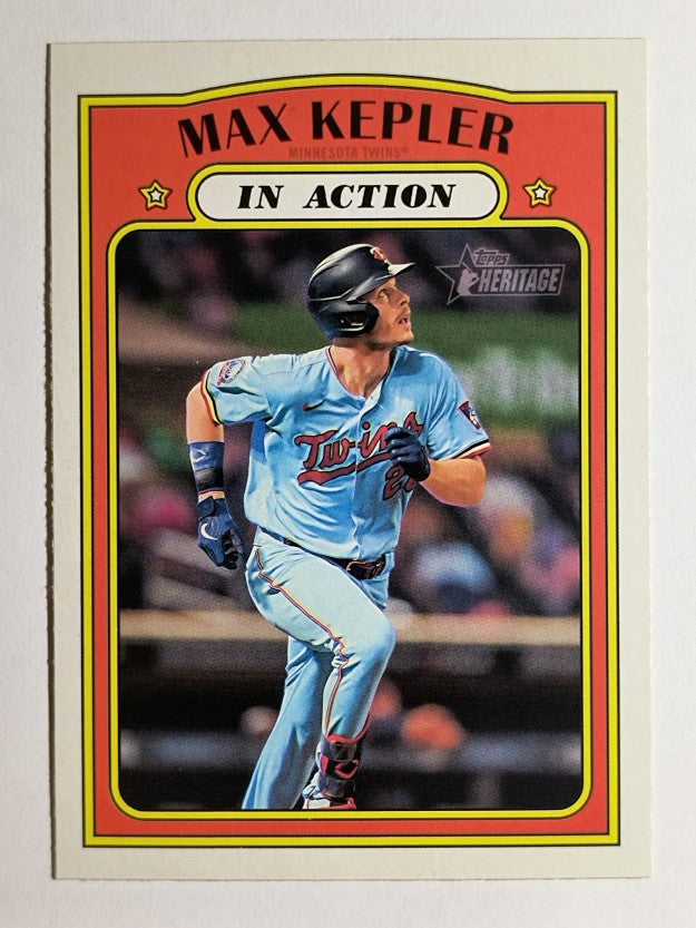 2021 Topps Heritage #120 Max Kepler IA
