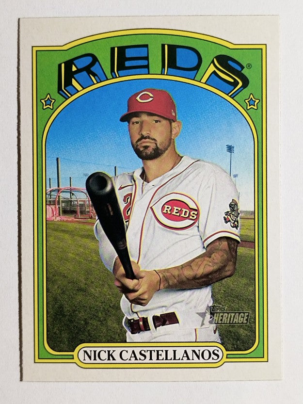 2021 Topps Heritage #125 Nick Castellanos