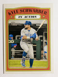 2021 Topps Heritage #140 Kyle Schwarber IA