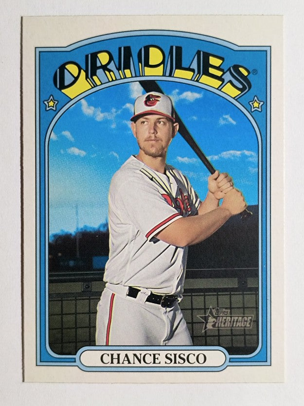 2021 Topps Heritage #142 Chance Sisco