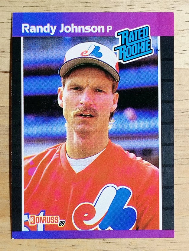 1989 Donruss #42 Randy Johnson RC RR