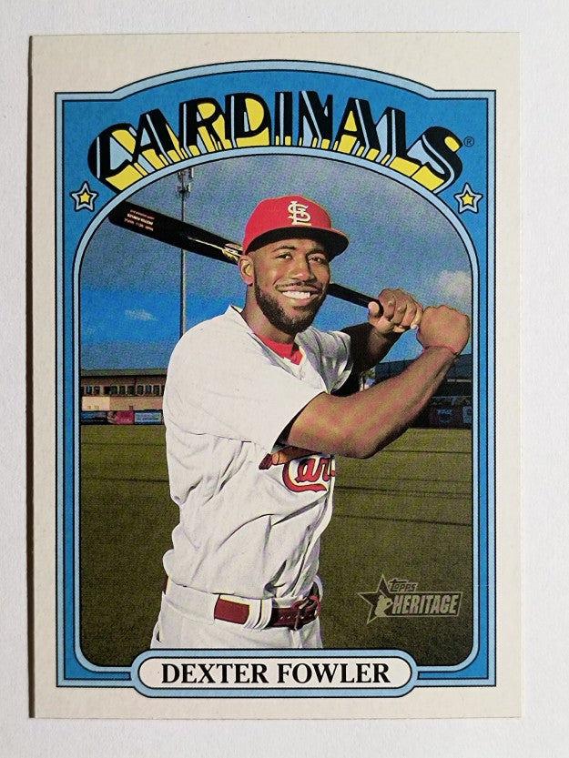2021 Topps Heritage #161 Dexter Fowler