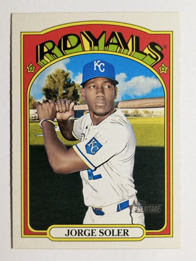 2021 Topps Heritage #165 Jorge Soler