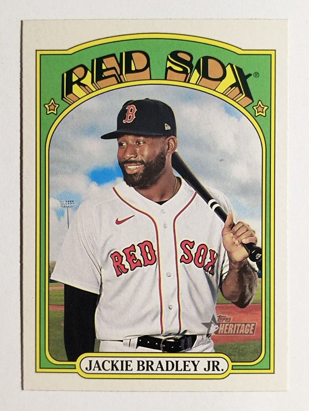 2021 Topps Heritage #171 Jackie Bradley Jr.