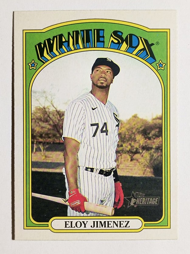2021 Topps Heritage #191 Eloy Jimenez