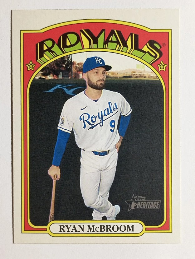 2021 Topps Heritage #201 Ryan McBroom
