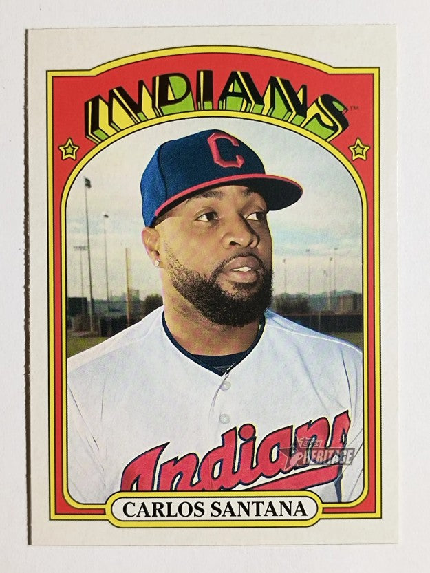 2021 Topps Heritage #206 Carlos Santana
