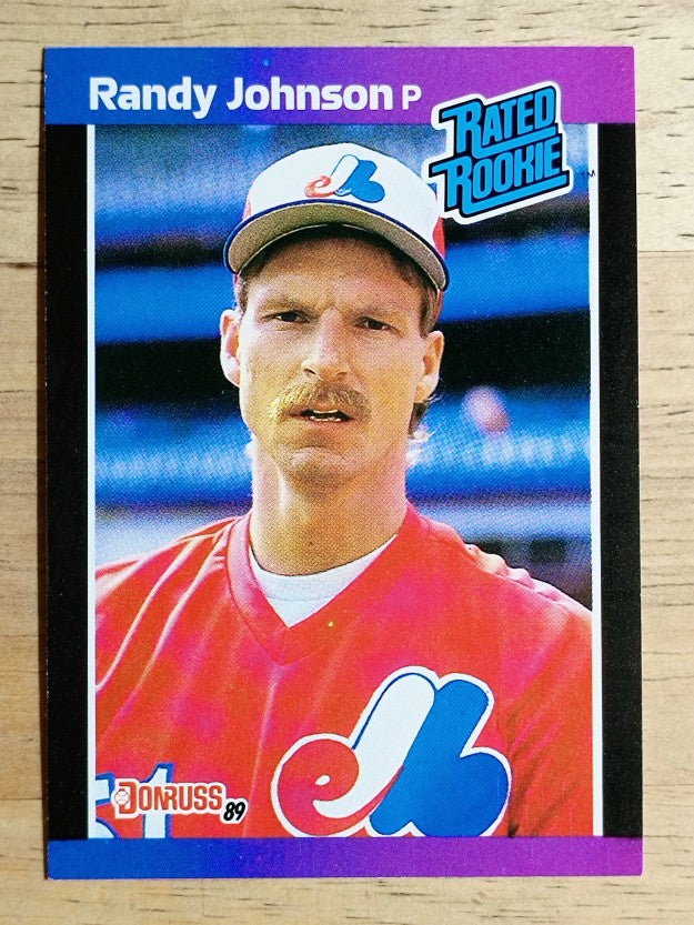 1989 Donruss #42 Randy Johnson RC RR