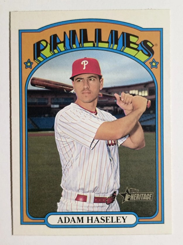 2021 Topps Heritage #223 Adam Haseley