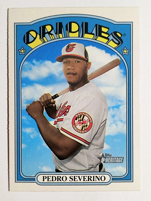 2021 Topps Heritage #235 Pedro Severino