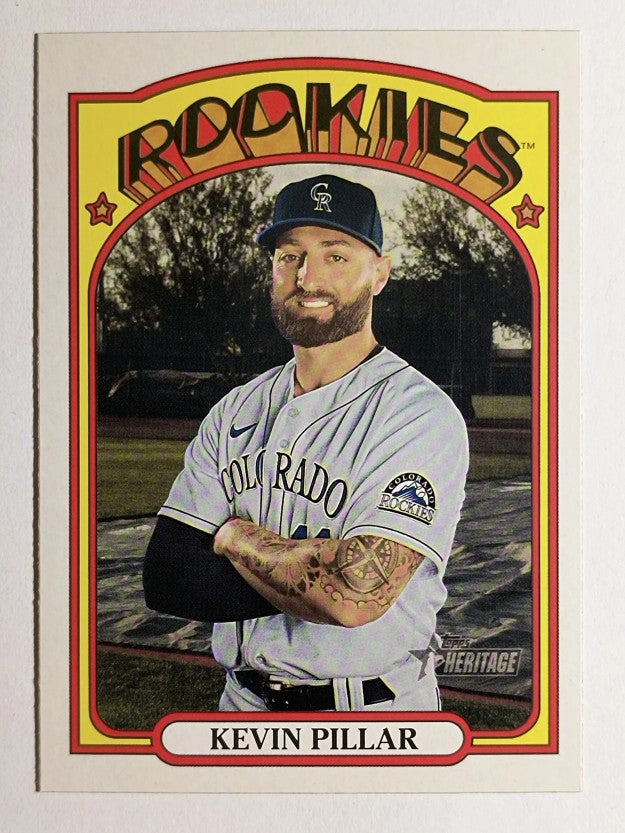 2021 Topps Heritage #236 Kevin Pillar