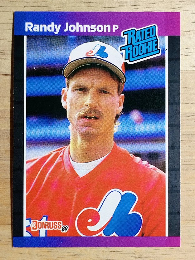 1989 Donruss #42 Randy Johnson RC RR