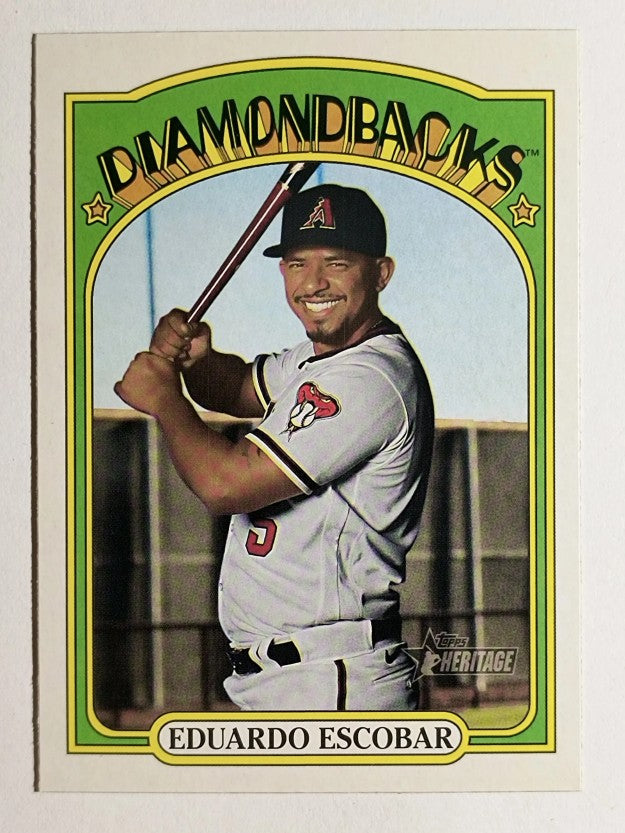 2021 Topps Heritage #237 Eduardo Escobar
