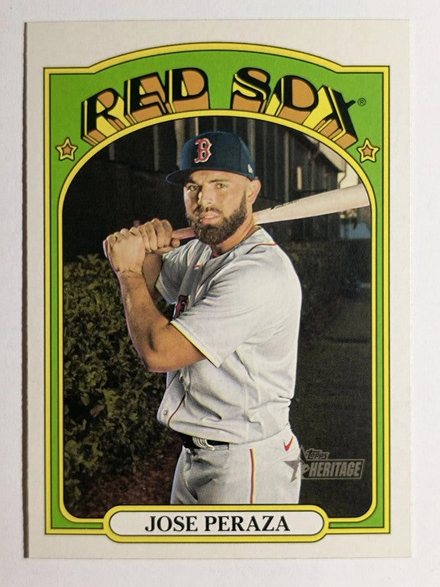 2021 Topps Heritage #238 Jose Peraza