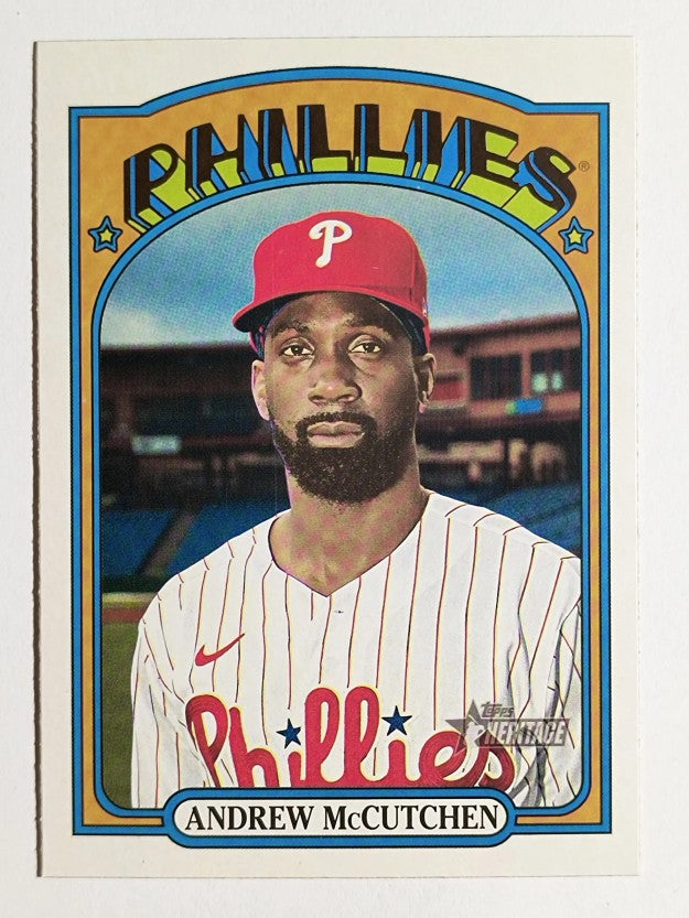 2021 Topps Heritage #239 Andrew McCutchen