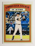 2021 Topps Heritage #252 Christian Yelich IA