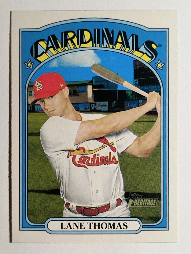2021 Topps Heritage #259 Lane Thomas